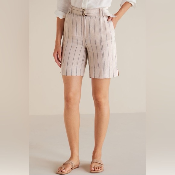 Soft Surroundings Montecito Linen Shorts - 3X - Picture 1 of 10